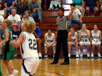 FBOA member Bruce Arter on the court.